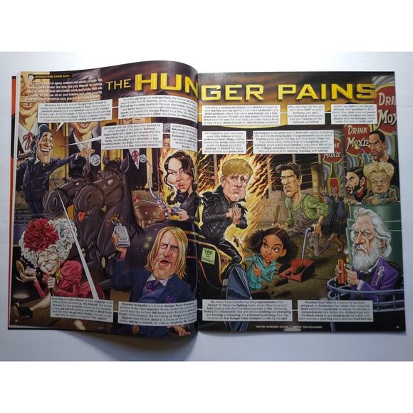 MAD Magazine June 2012 # 515 The Hunger Games Planet Tad IPhones Parody Spoof - Picture 3 of 5